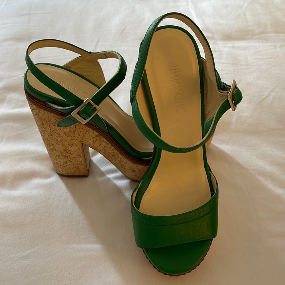 Authentic Jimmy Choo Sandals.